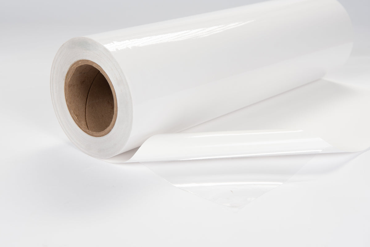 PCS-Gloss Clear Calendered Vinyl with Removable Adhesive OPR001