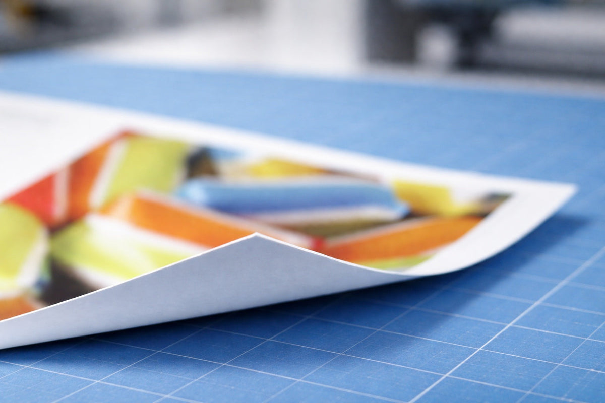 PCS-6.0mil Matte White Calendered Vinyl with Permanent Adhesive Society (#010)