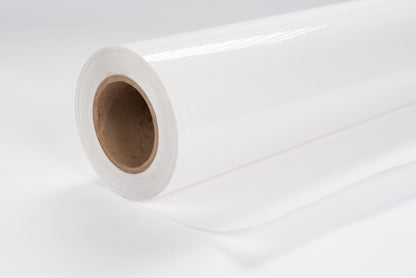 PCS-Gloss Clear Calendered Vinyl with Permanent Adhesive (3 yr) (PCS-LQ02)