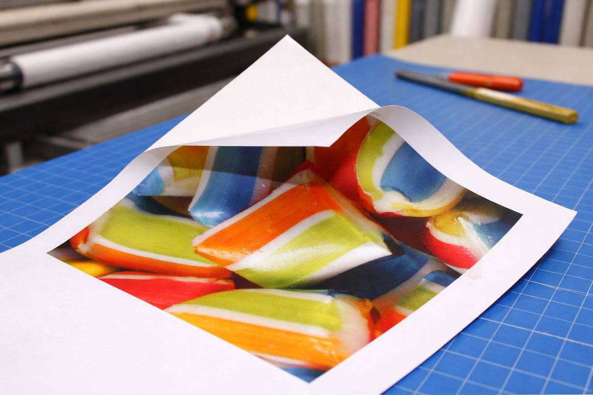 PCS-6.0mil Matte White Calendered Vinyl with Permanent Adhesive Society (#010)