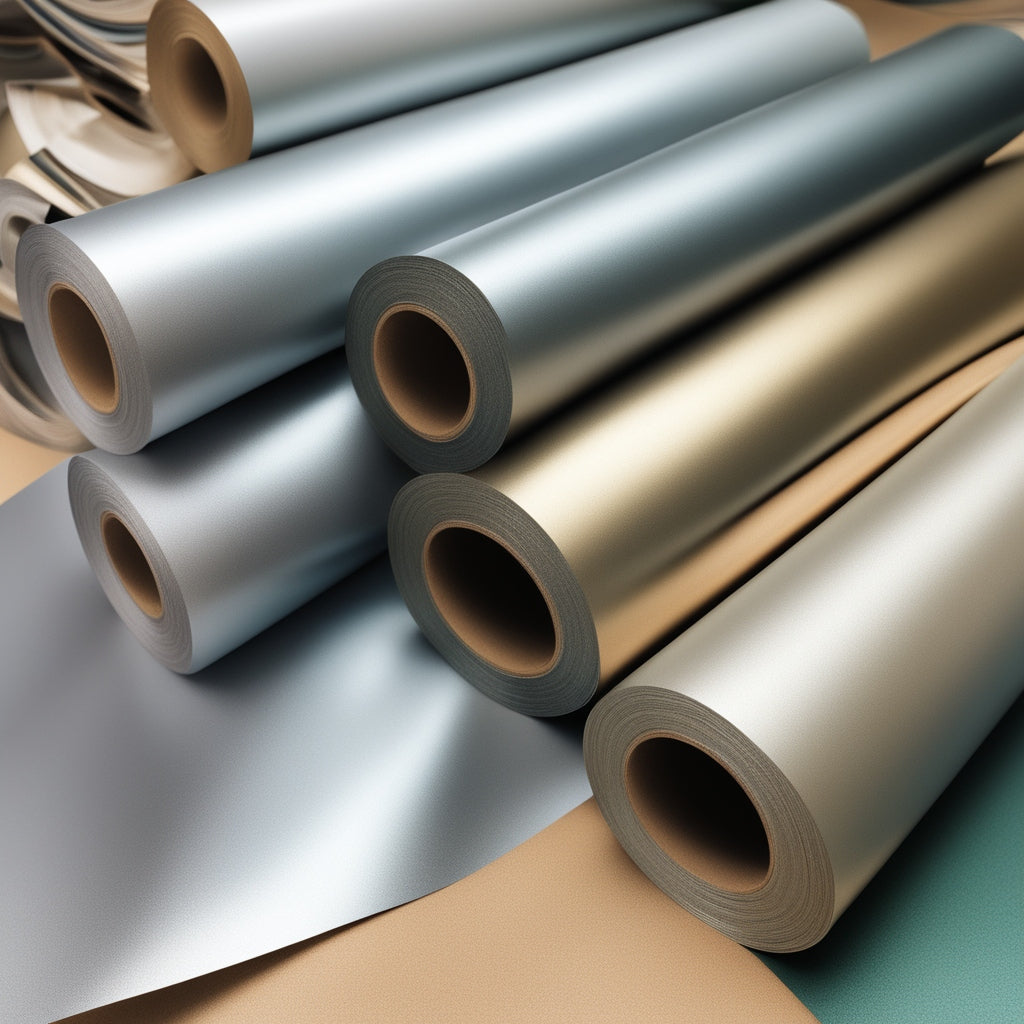Printable Silver Metallic Chrome Vinyl alternate view